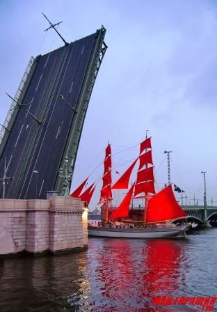 Санкт-Петербург развод мостов